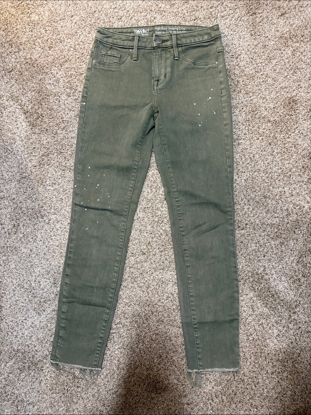 Mossimo High Rise Jegging Crop Size 00/24R